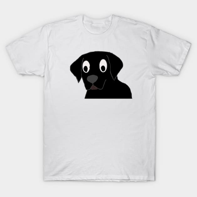 LR black cartoon T-Shirt by Wanderingangel